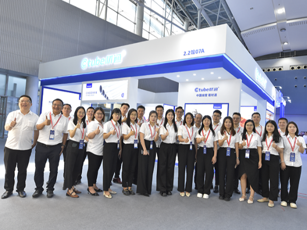 展會盛況 | 材通亮相中國建博會，引領全球定制電工套管行業風潮！